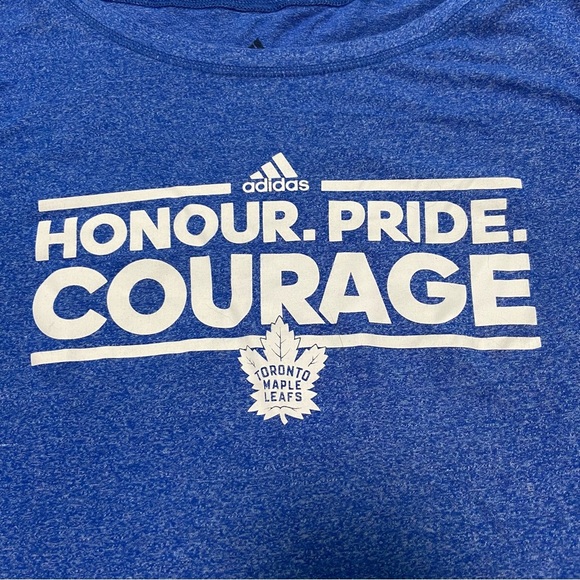 Toronto Maple Leafs Blue Long Sleeve Shirt - Picture 2 of 11